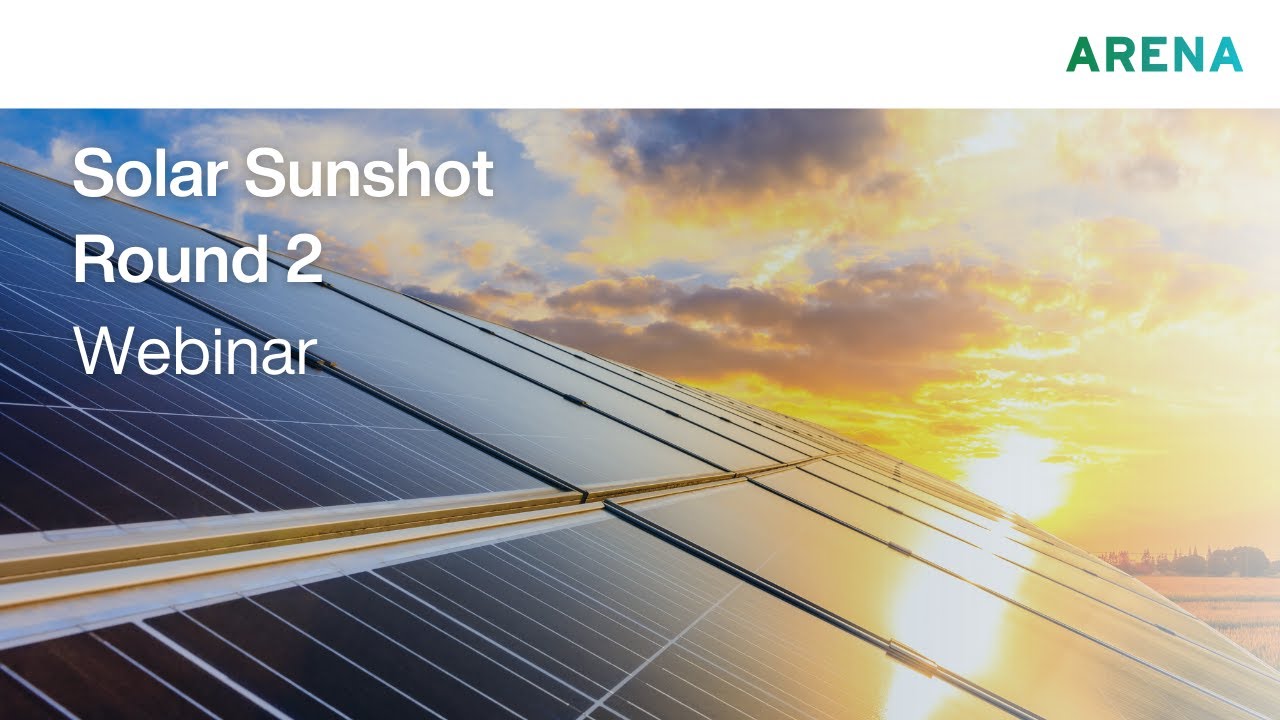 Solar Sunshot Round 2 Webinar
