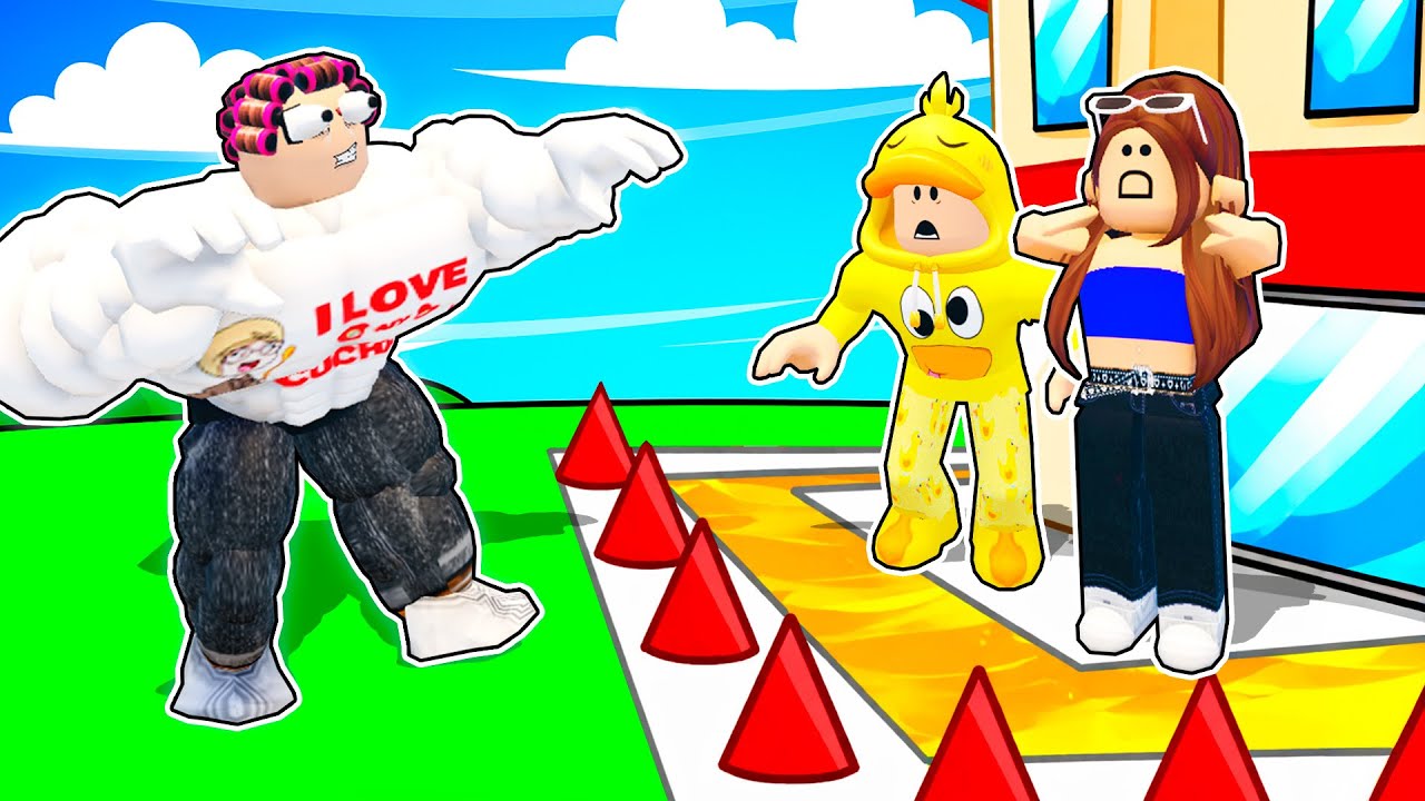 ABUELA MUTANTE vs BASE SEGURA en Roblox!!