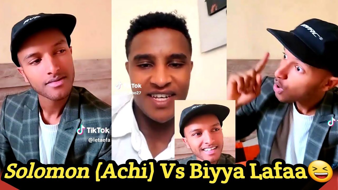 Solomon Alemu (Achi) Vs Biyya Lafaa😆 Laatako