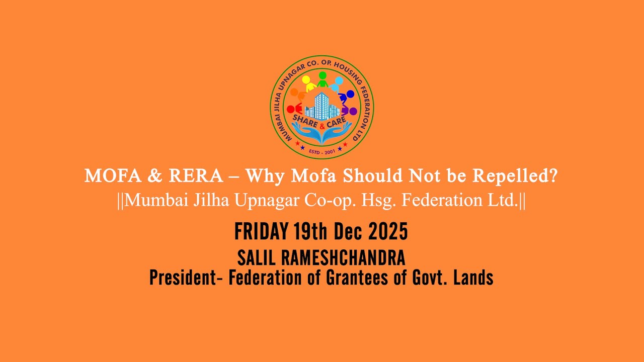 MOFA & RERA – Why MOFA Should Not be Repelled?