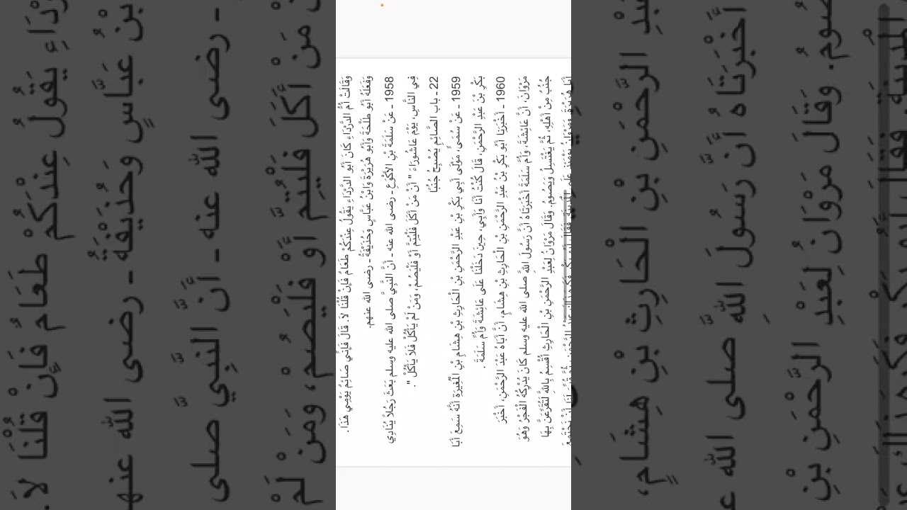 كتاب الصيام من صحيح البخاري-إذا نوى بالنهارصوما-الصائم يصبح جنبا-المباشرةوالقبلةللصائم-اغتسال الصائم