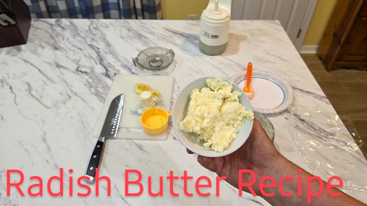 Radish Butter Recipe