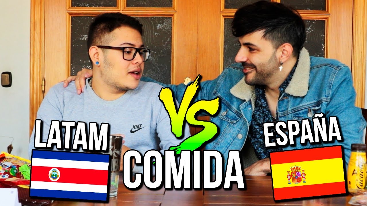 COMIDA DE LATAM VS. ESPAÑA!! - Nexxuz