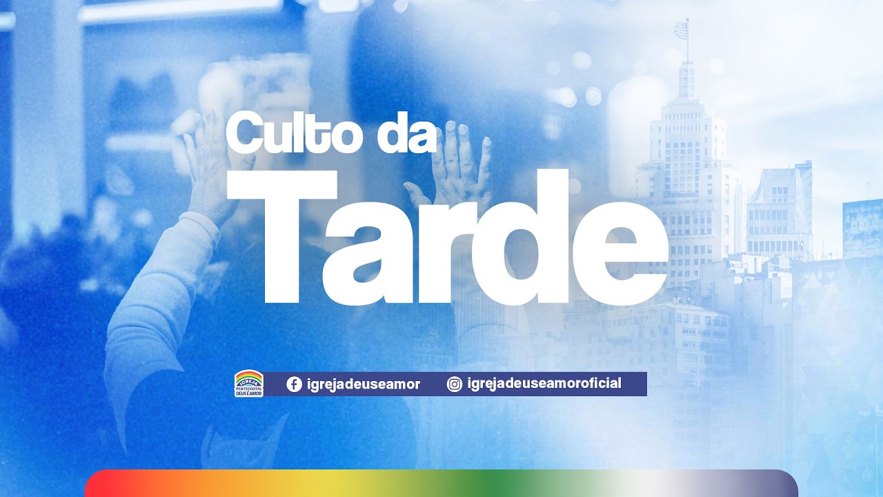 Culto da Tarde | IPDA AO VIVO | 16/03/2026
