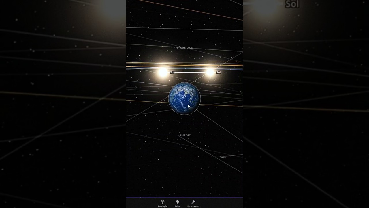 SISTEMA SOLAR COM 2 ESTRELAS