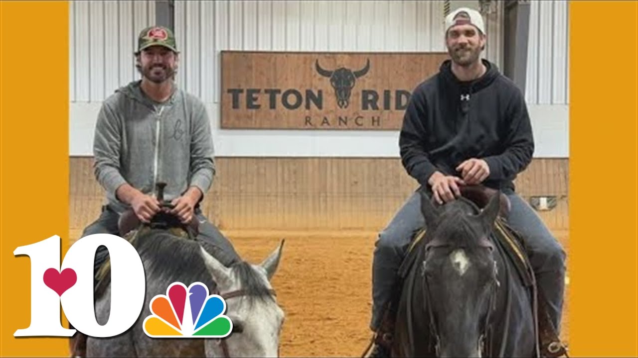 The story of Vols head baseball coach Tony Vitello and MLB Bryce Harper riding horses together