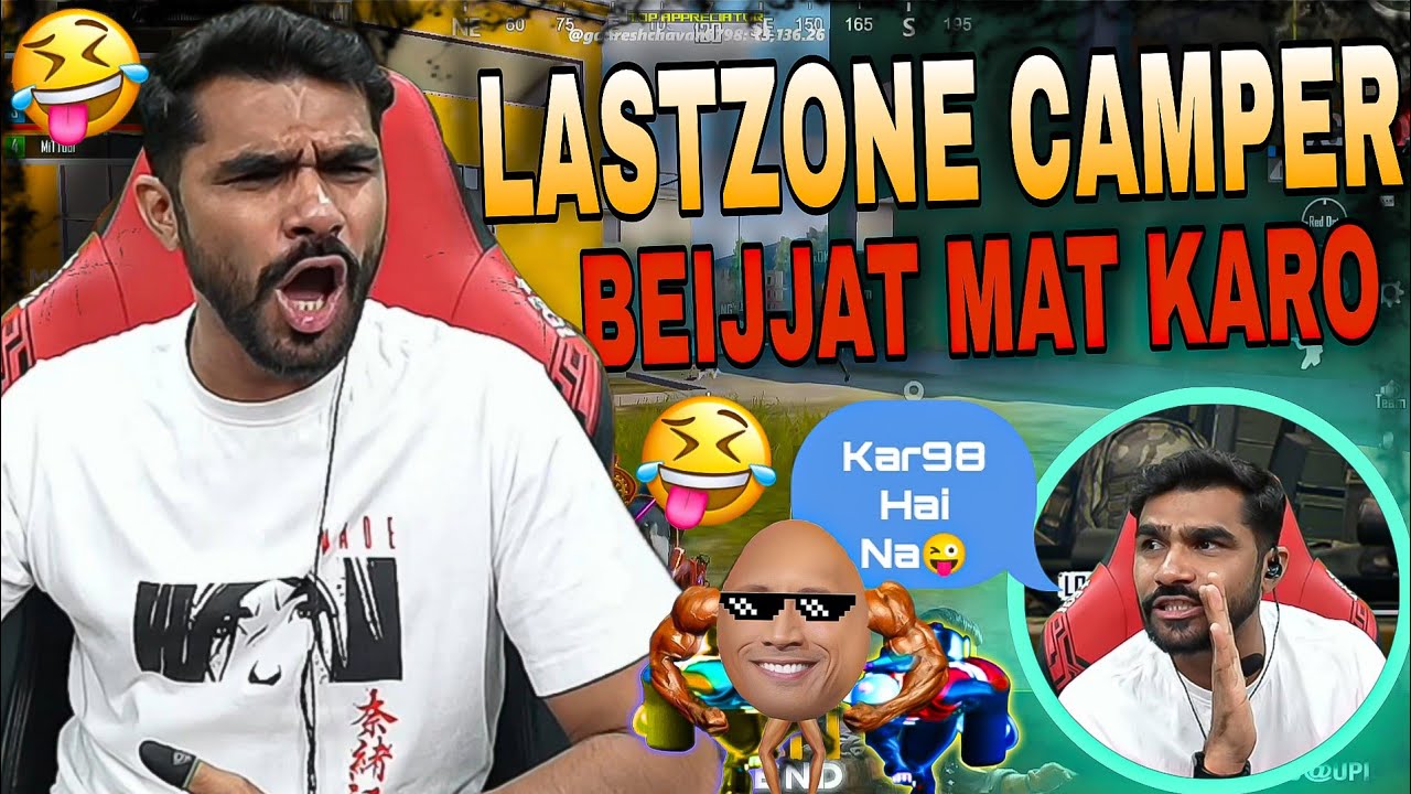 Shreeman Legend Team Vs Camper In Lastzone | Bgmi Pro Or Nalla Ft Shreeman Legend #bandilki #bgmi