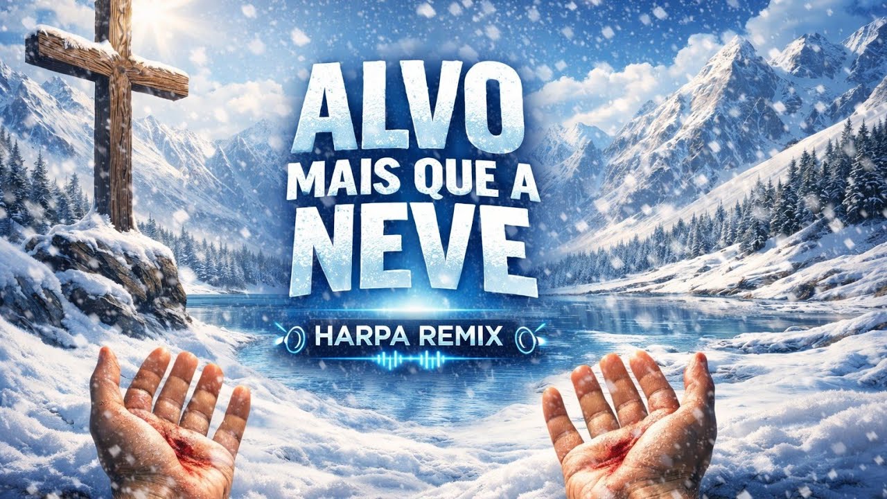 Alvo Mais Que a Neve (Harpa Remix) | Hino Cristão Remixado