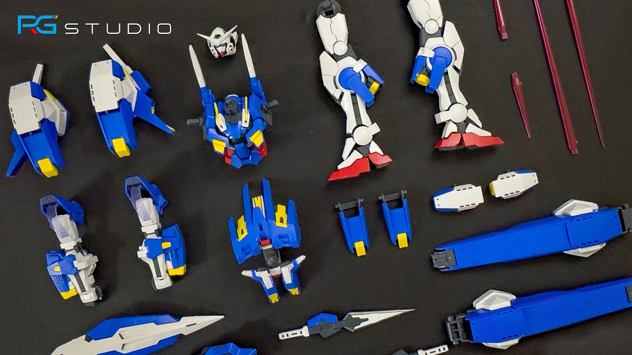 Gundam - MG Avalanche Exia | ASMR Satisfying Build