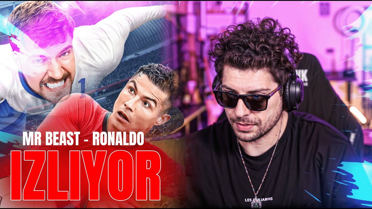HYPE - Ronaldo'yu yen, 1.000.000$ kazan ! VİDEOSUNU İZLİYOR | Mr Beast