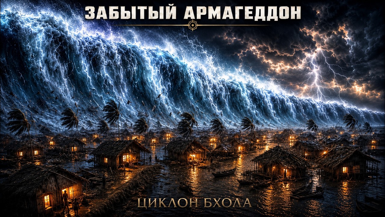 УРАГАН БХОЛА: Волна убийца, стершая с лица земли 500 000 человек