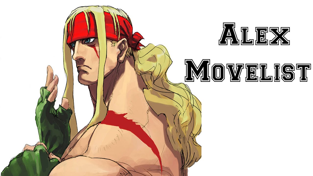 Street Fighter III: 3rd Strike - Alex Move List