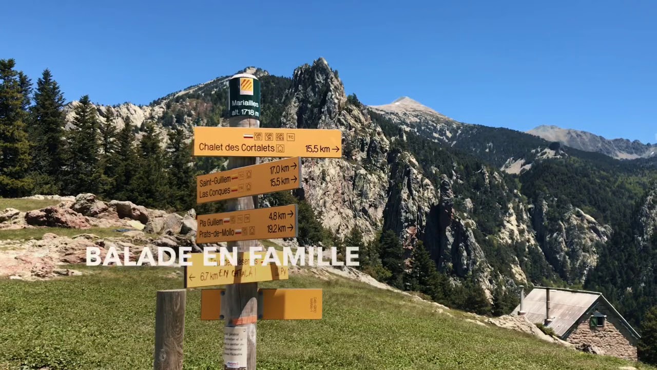 Refuge de Mariailles en famille - Canigou