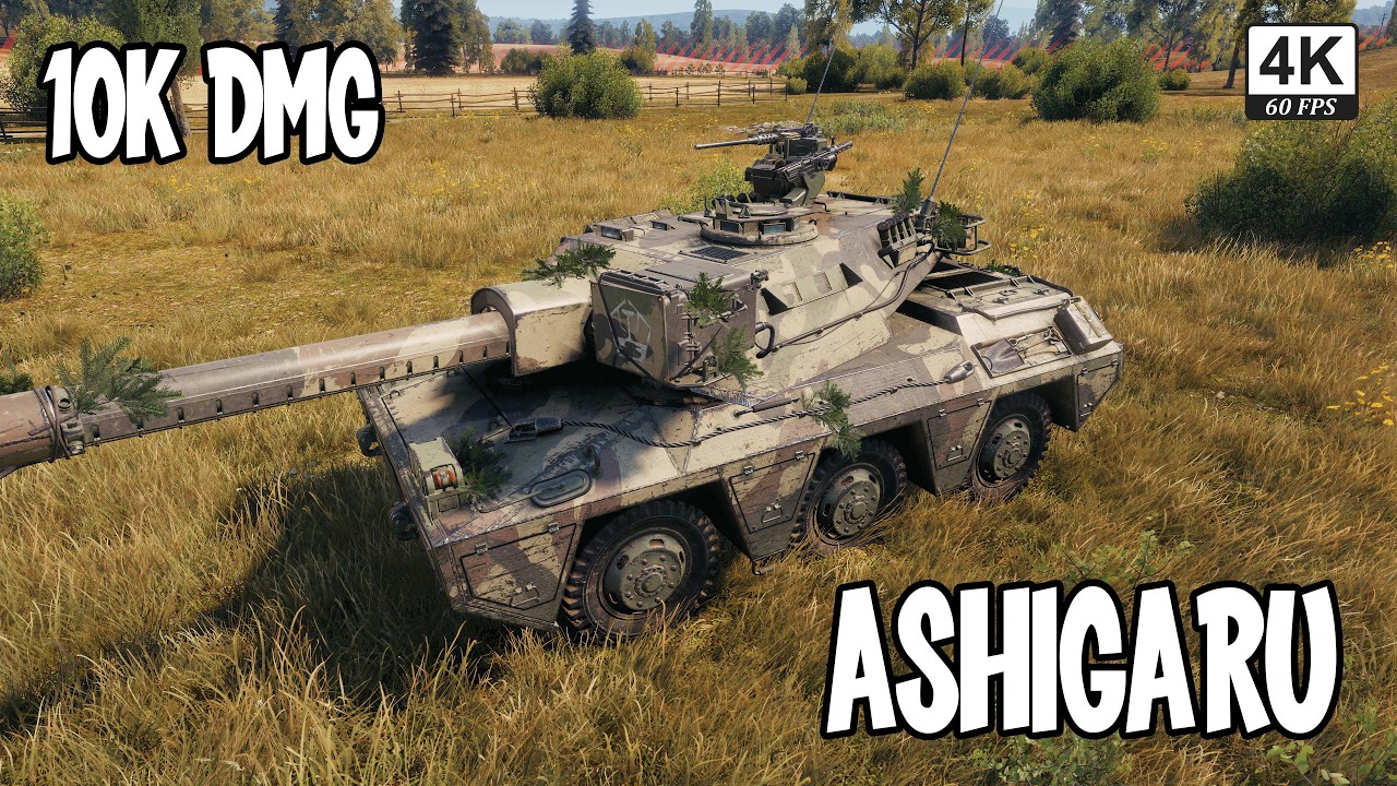 World Of Tanks Ashigaru 10k Damage WOT