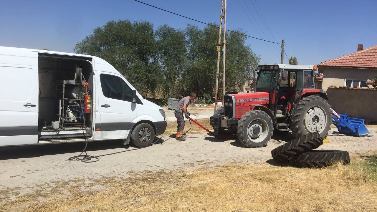 Mf 3105 lastik değişimi papuçlar yenilendi