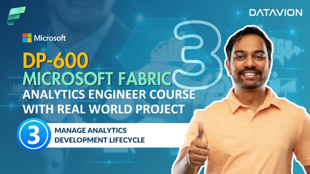 DP-600: Освоение жизненного цикла разработки аналитики в Microsoft Fabric (видео 3 из 10)