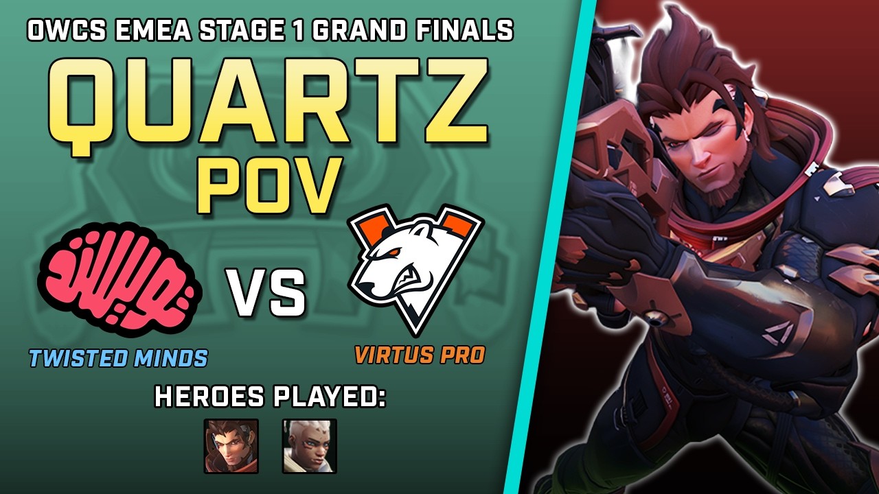 [ Quartz ] The BEST of EMEA | Twisted Minds vs Virtus Pro | OWCS EMEA Stage 1 Grand Finals