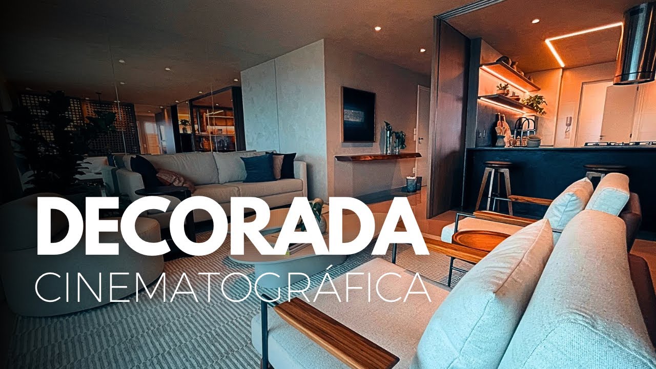 APARTAMENTO DE CINEMA! DECORADA DE APARTAMENTO COM 4 QUARTOS EM ÁGUAS CLARAS.