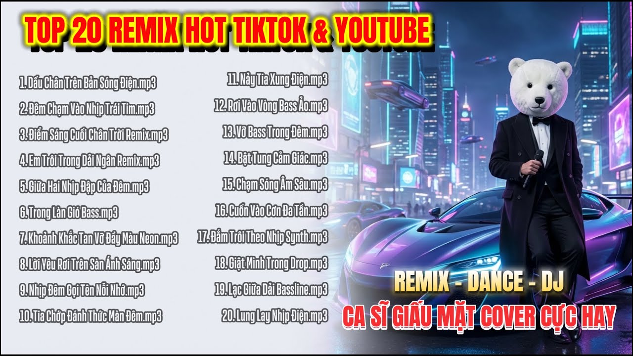 HIT REMIX YouTube & TikTok 2026 🔥 Ca Sĩ Ẩn Danh Cover – Khi Cuộc Vui Chỉ Còn Một Mình