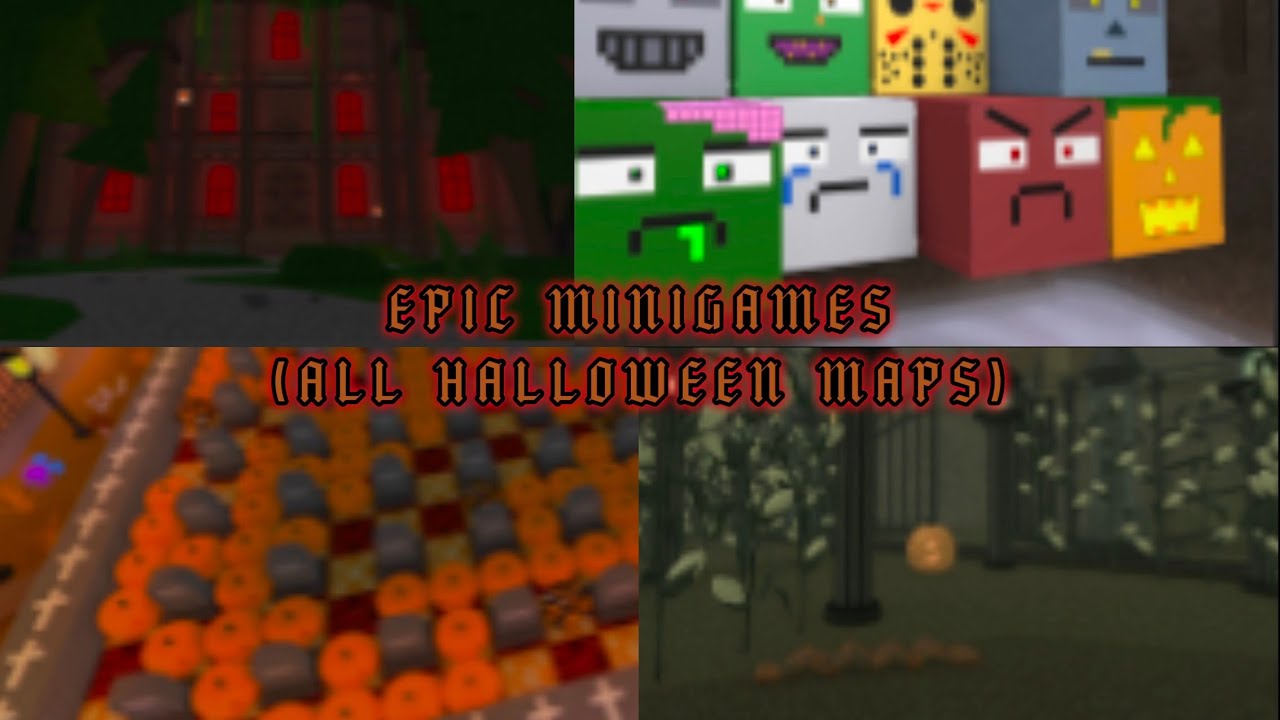 Roblox Epic Minigames (All Halloween Maps)