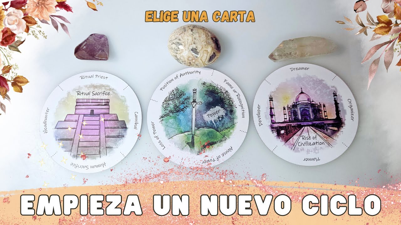 Un NUEVO CICLO -¿Que se está transformando en tu vida?🪄 Tarot Interactivo✨ Elige una Carta ✨