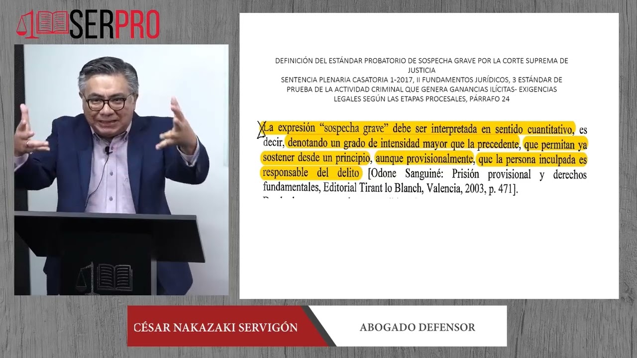 PRISIÓN PREVENTIVA - CESAR NAKAZAKI