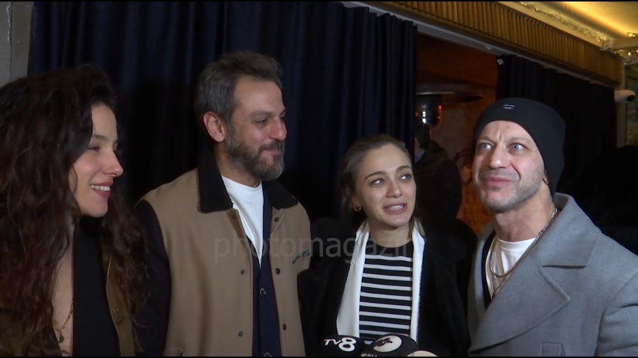 Rıza Kocaoğlu Erkan Kolçak Köstendil Cansu Tosun ve Damla Sönmez ile Röportaj