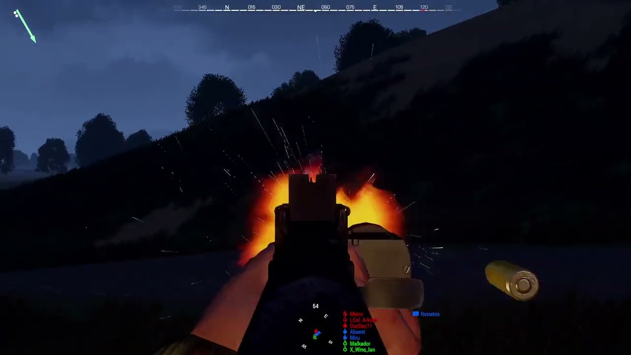 ARMA 3 - DazDaz on the ground, Liru's Z Sweep and Recovery