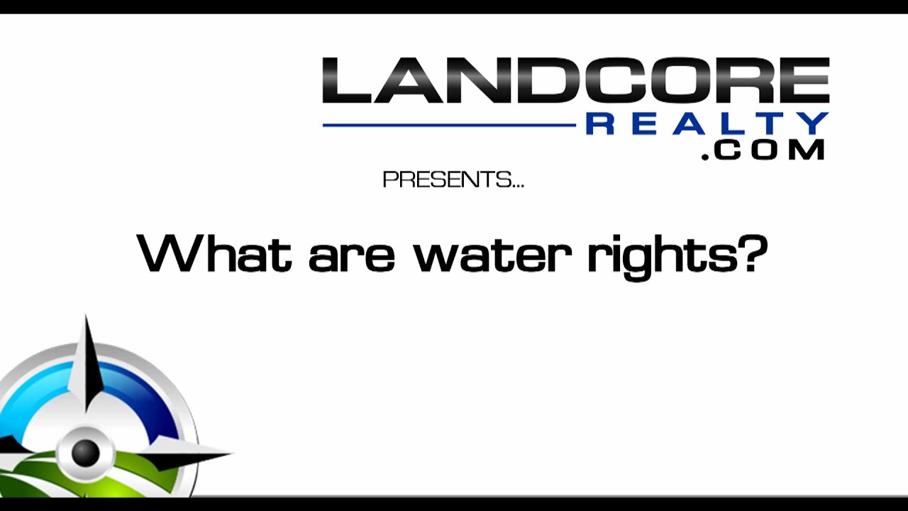 What are Water Rights?
