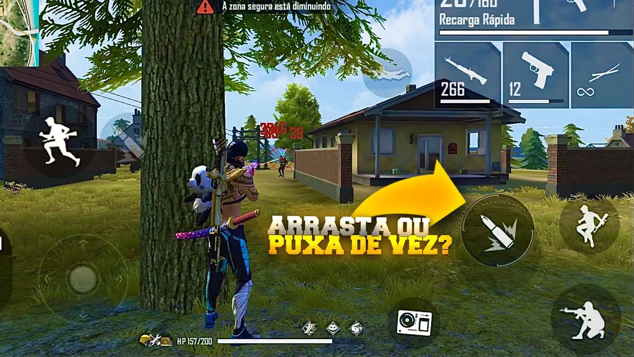 ENSINANDO COMO SUBIR CAPA FÁCIL! ARRASTANDO OU PUXA DE VEZ? FREE FIRE