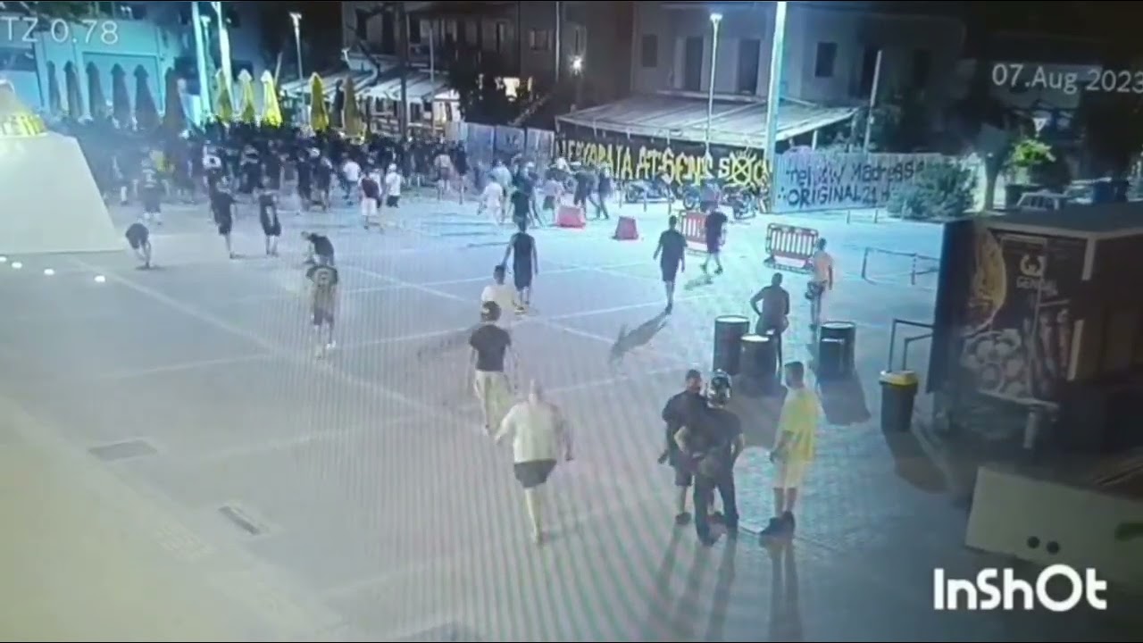 BBB (left) vs. AEK (right)...AEK runs away. 07.08.2023