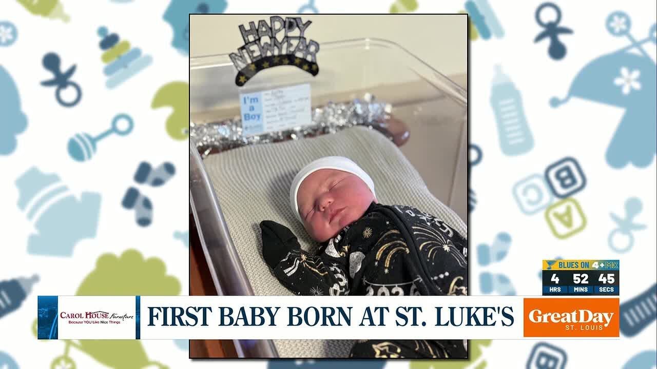 Coffee Talk: First Baby Born at St. Luke's in 2026