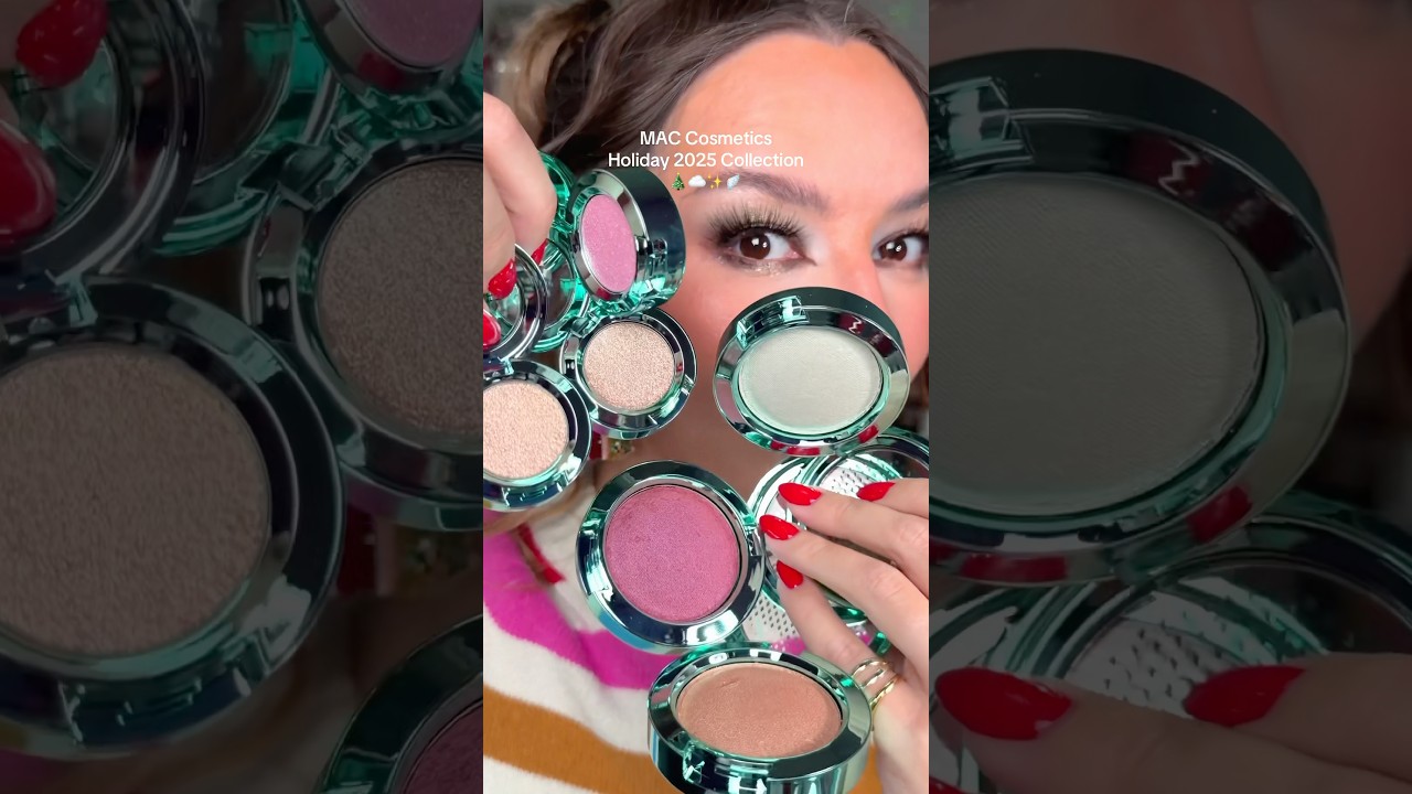 Вы уже видели новую праздничную коллекцию косметики MAC?🎄 #праздничныймакияж