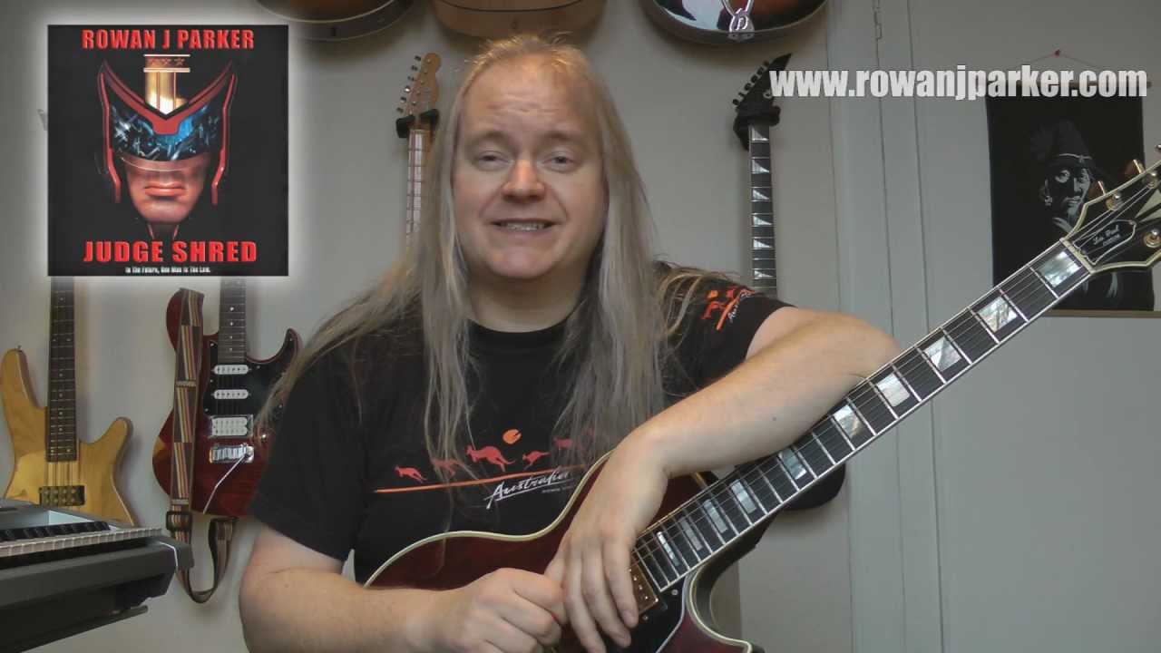 Judge Shred - Episode 8 - Holdsworth Extreme Legato Diminished Scale!