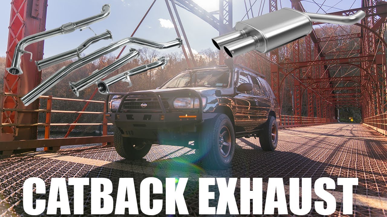 Nissan Pathfinder R50 Instalando Escape De Acero Inoxidable catback