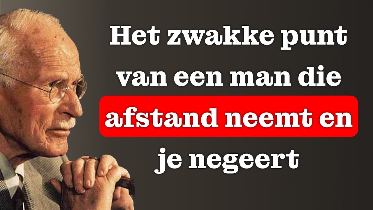 De grootste zwakte van een man die je negeert | Carl Jung
