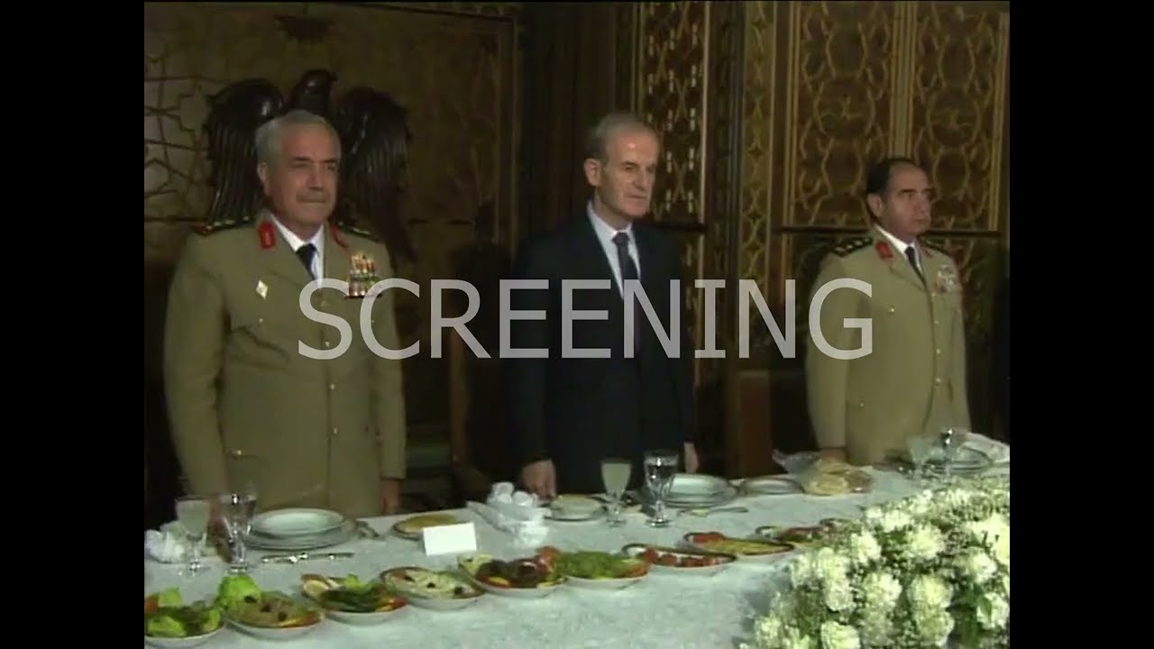 Various footage of Hafez al Assad