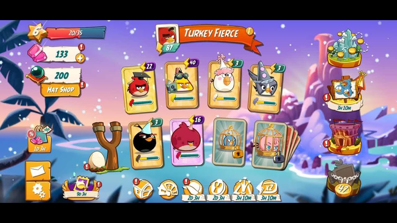 Angry birds fun began
