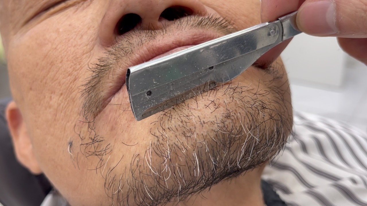 ASMR 🕸 FOR A GOOD SLEEP | SHAVING BEARDS AND DEAD SKIN FOR MAN | SHAVING ASMR EP620