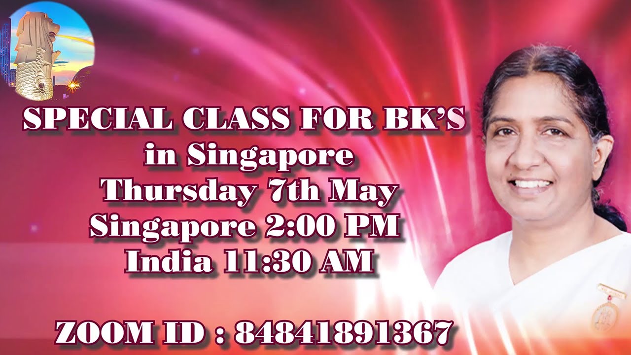 இறுதி தருணத்திற்கான இறுதி முயற்சி - Final Effort For Final Stage - Class On Zoom by B.K. Uma Sister.