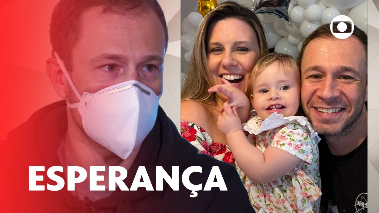 Tiago Leifert fala sobre doença rara da filha Lua | Fantástico | TV Globo