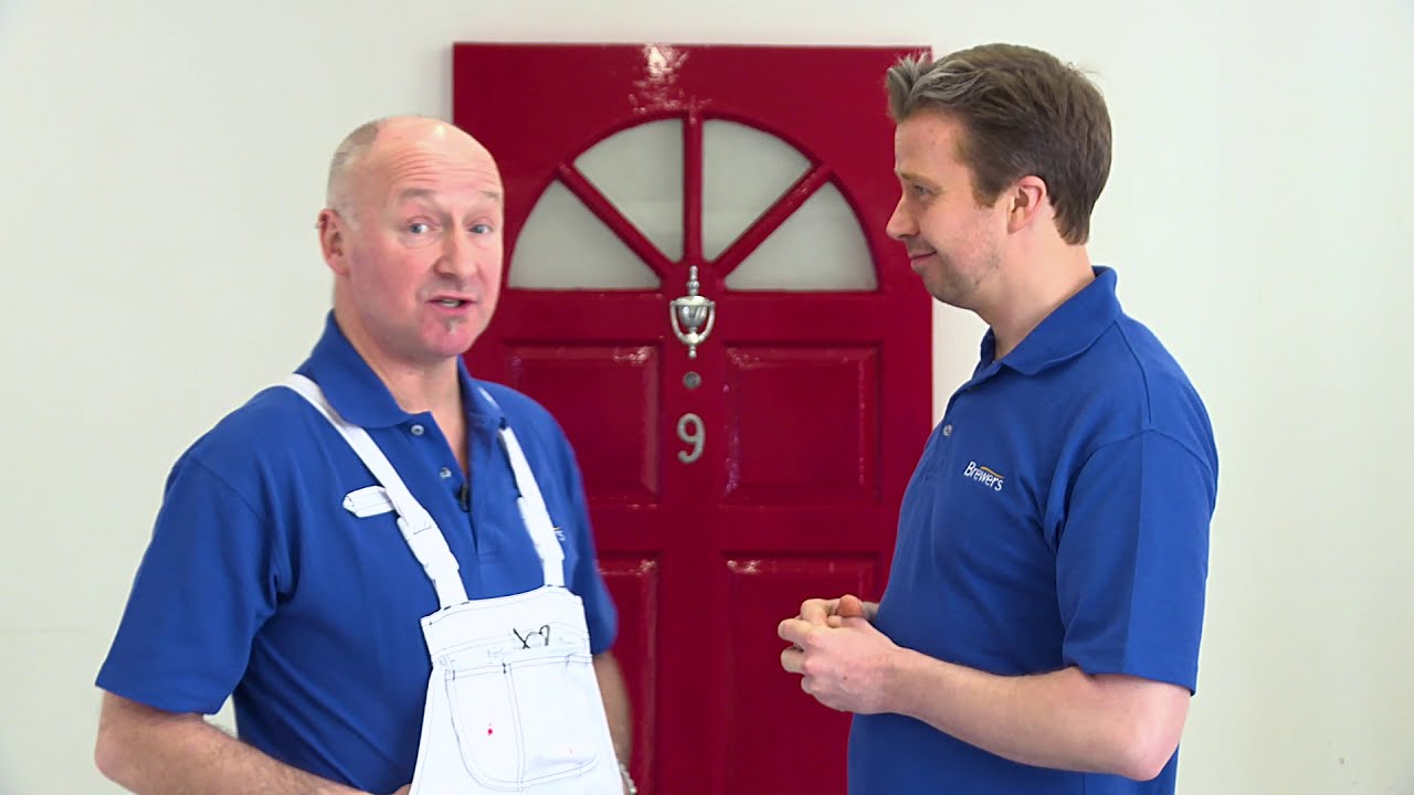 Painting a Front Door Like a Pro