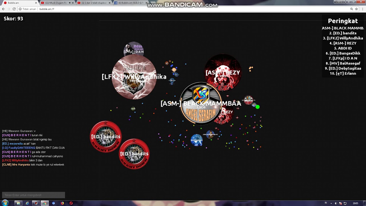 BUBBLE.AM LFK VS ALL STAR GUILD FFA OC X5