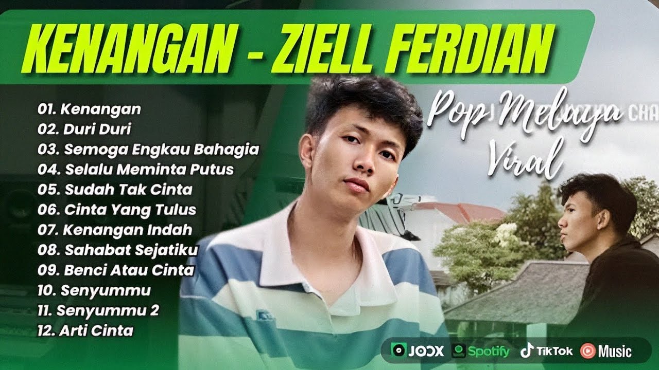 ZIELL FERDIAN  FULL ALBUM TERBARU 2024 - KENANGAN | DURI DURI | SUDAH TAK CINTA | LAGU POP TANPA