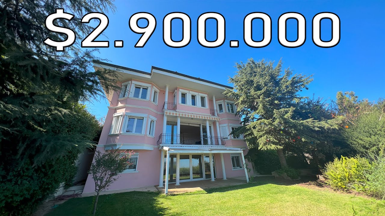 İstanbul'un İncisi Sarıyer'de Boğaz Manzaralı Villa