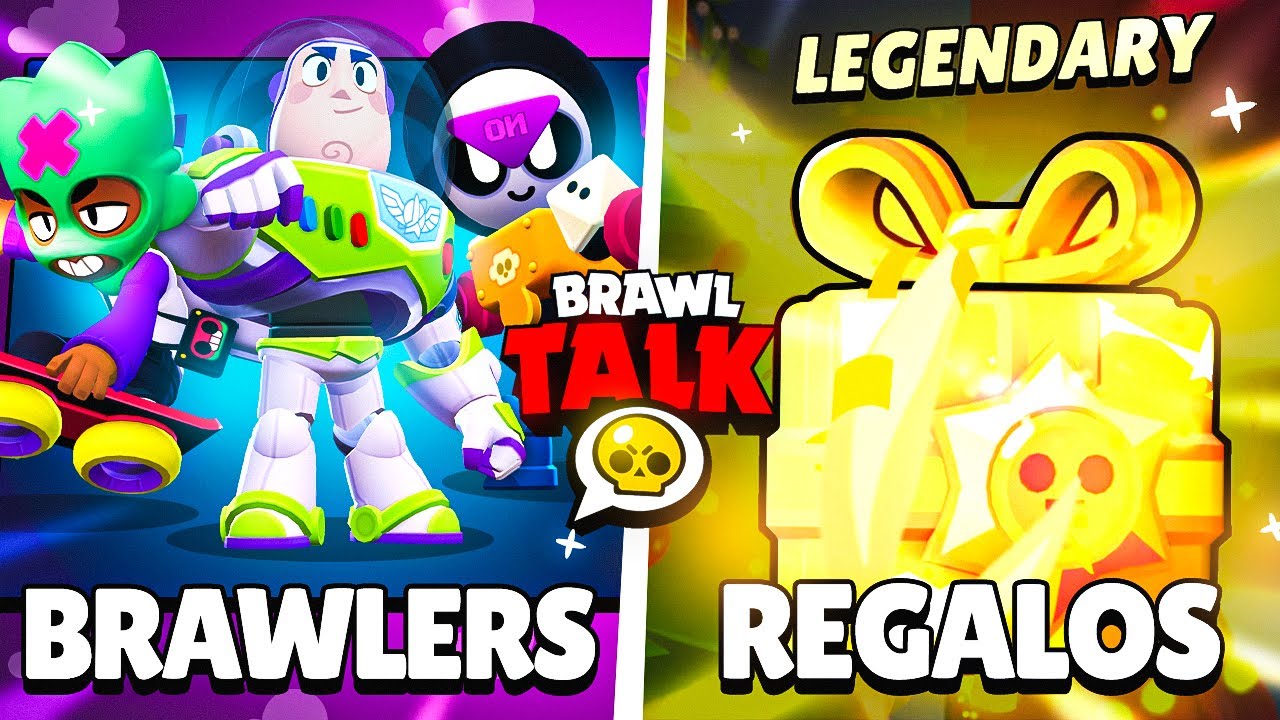 BRAWL TALK con *BUZZ LIGHTYEAR* y 2 BRAWLERS M&Aacute;S, 2vs2, MUCHOS REGALOS...