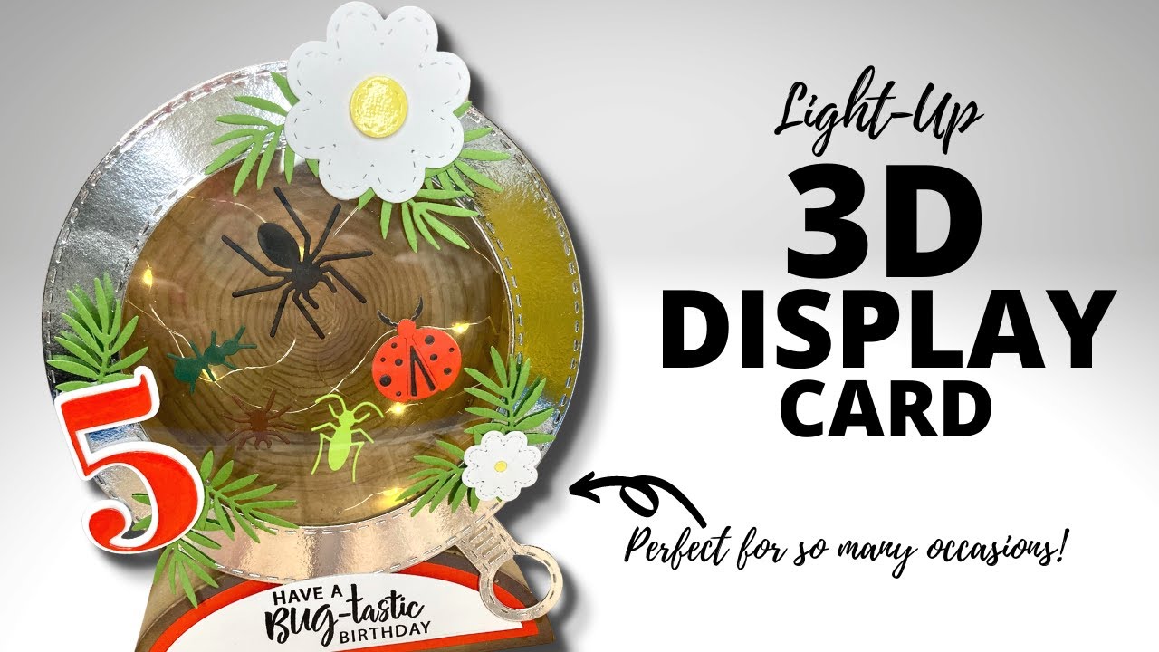 LIGHT-UP Magnify Glass | 3D Display Card
