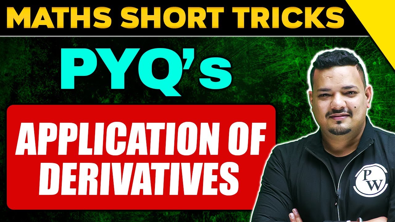 Maxima & Minima | Application of Derivatives | Maths PYQs For NDA-1, 2024