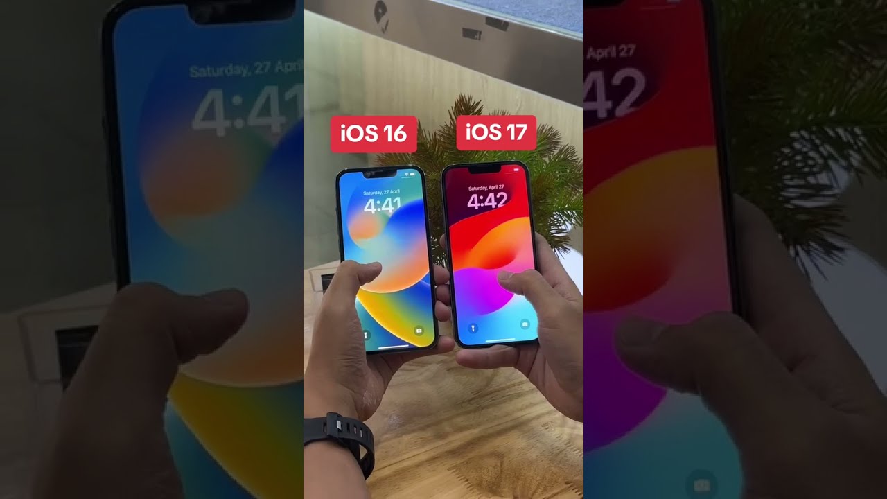 Apple ios 16 vs ios 17 update || which one is better
