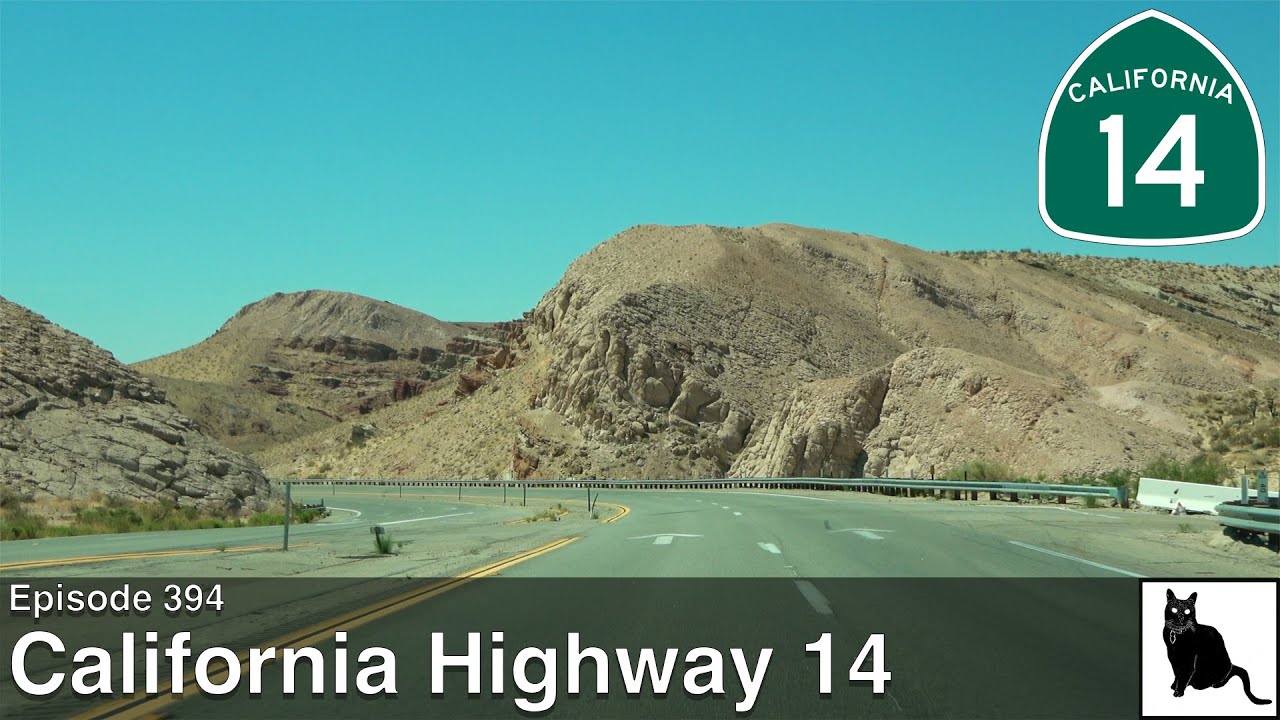 California Highway 14: Red Rock Canyon to Mojave (with original music)